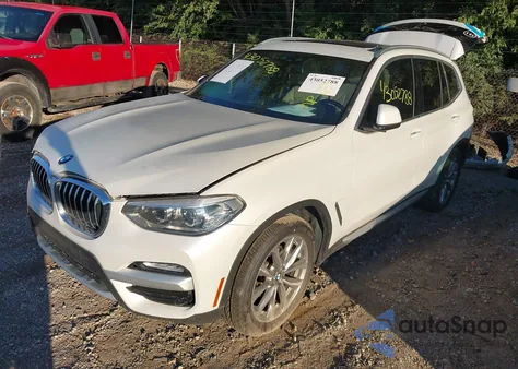 2018 BMW X3 xDrive30I from USA, damaged, VIN 5UXTR9C50JLD69196